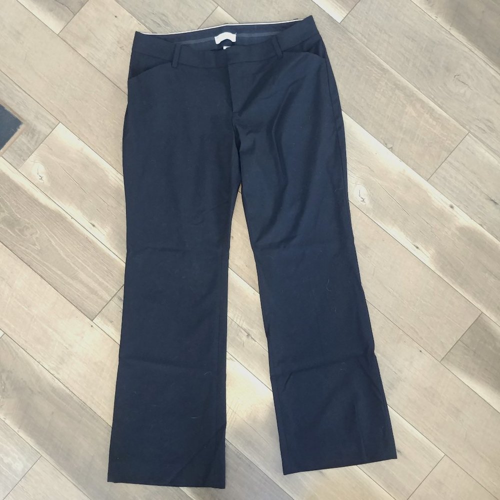 Gap Curvy Black Wide Leg Pants